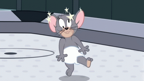 Tom And Jerry Dizzy GIF