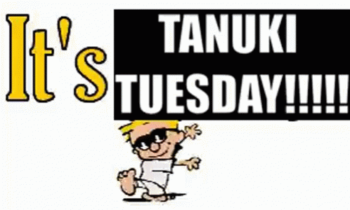 Tanuki Tuesday Happy Tuesday GIF - Tanuki Tuesday Happy Tuesday Calvin And Hobbes GIFs