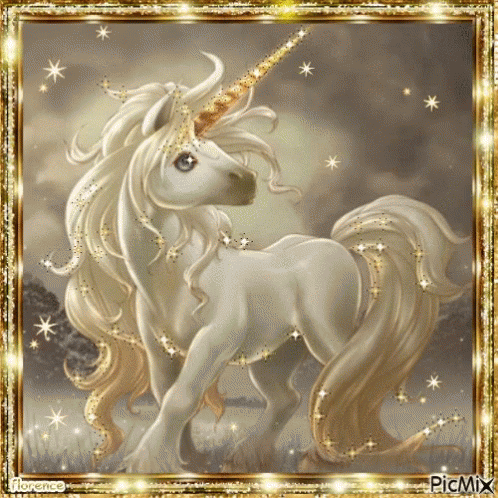 Unicorn Art GIF - Unicorn Art Gold GIFs