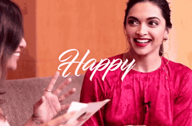 Deepika Happy GIF - Deepika Happy GIFs