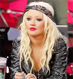 Christina Aguilera Straight Face GIF - Christina Aguilera Straight Face Resting Bitch Face GIFs