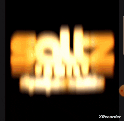 a blurred image of the word trollz on a black background with xrecorder in the corner
