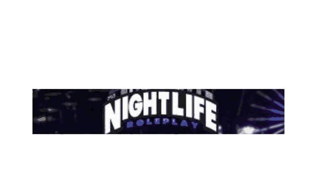 a nightlife roleplay logo is displayed on a ferris wheel .