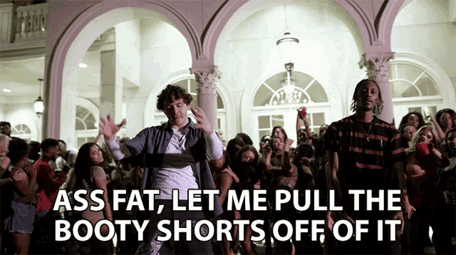 Ass Fat Let Me Pull The Booty Shorts Off Of It Jack Harlow GIF - Ass Fat Let Me Pull The Booty Shorts Off Of It Jack Harlow Warsaw GIFs