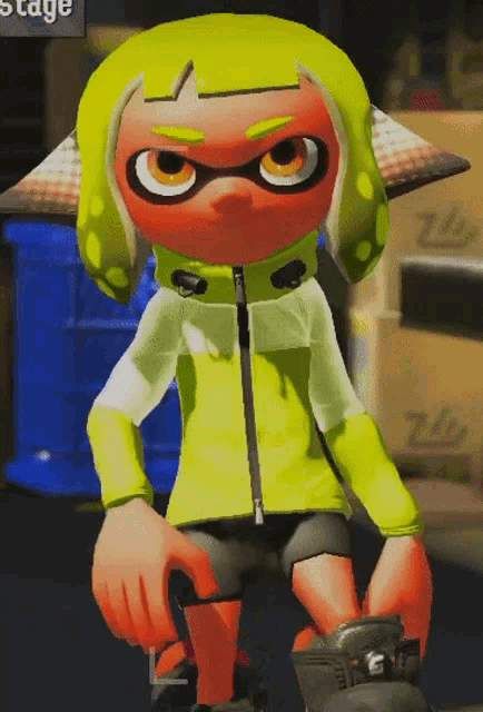 Agent4 Agent4solos GIF - Agent4 Agent4solos Splatoon GIFs