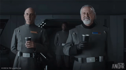 Drinking Star Wars Andor GIF - Drinking Star Wars Andor Quenching Thirst GIFs