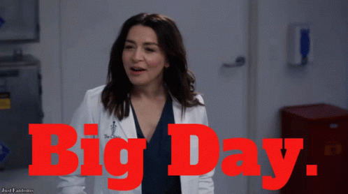 Greys Anatomy Amelia Shepherd GIF - Greys Anatomy Amelia Shepherd Big Day GIFs