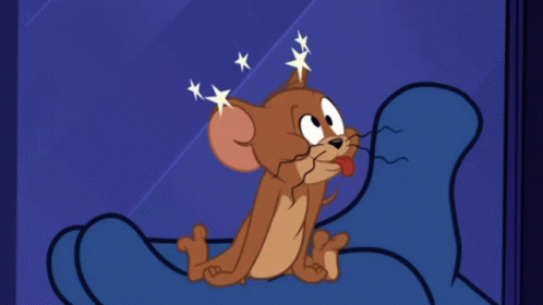 Tom And Jerry Dizzy GIF - Tom And Jerry Dizzy Seeing Stars GIFs