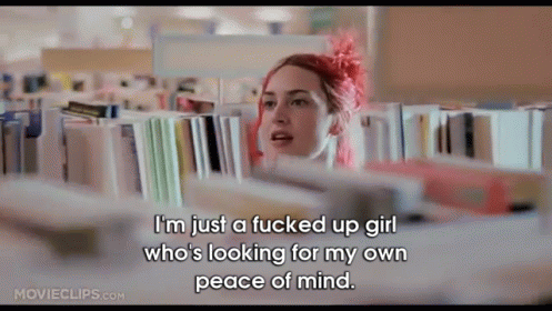 Telling It How It Is GIF - Eternalsunshineofthespotlessmind Girl Peaceofmind GIFs