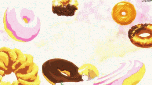 Shinobu Oshino GIF - Shinobu Oshino Donuts GIFs