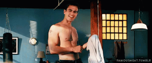 Theo James, Obvious Mcm GIF - Theo James Shirtless Muscle GIFs