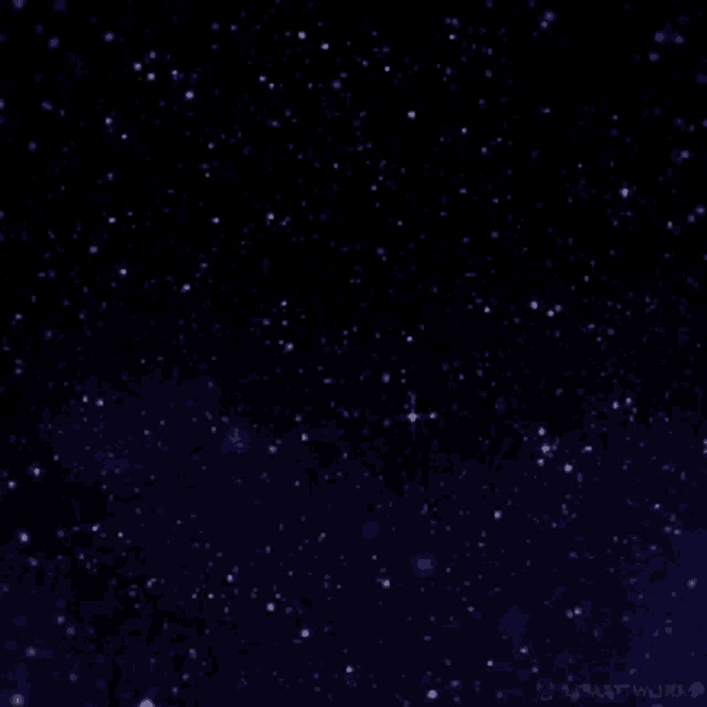 a starry night sky with a watermark that says ' starry world '