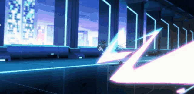 a computer generated image of a person with a sword