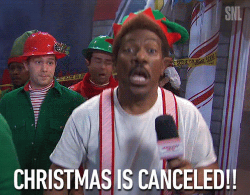 Christmas Cancelled GIF - Christmas Cancelled Over GIFs