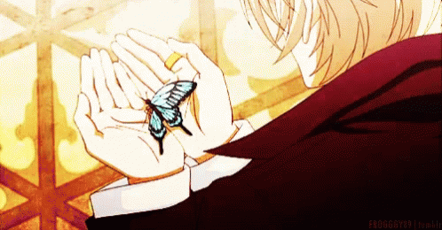 Alois Anime GIF - Alois Anime Butter Fly GIFs