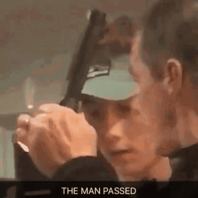 The Man Passed Ohh GIF - The Man Passed Ohh Wow GIFs