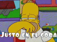 Homero Simpson Llorando En La Cocina GIF - Justo En El Cora Llorando Homero GIFs