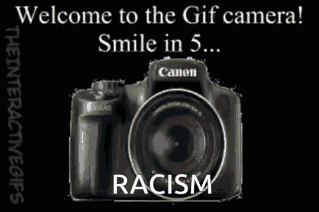 a picture of a gorilla with the words " here 's your photo we hope you enjoy it "