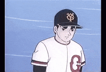 a cartoon of a baseball player wearing a hat and a jersey with the number 8 on it .