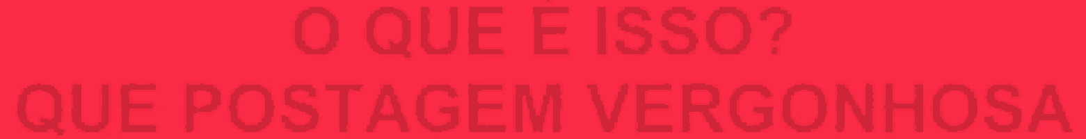 a red background with the words o que e isso