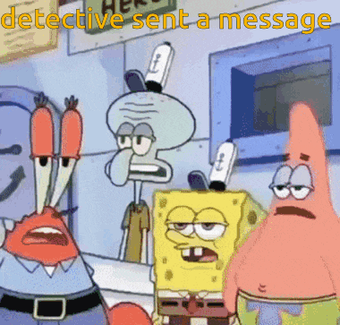 spongebob patrick and squidward from spongebob squarepants are standing next to each other