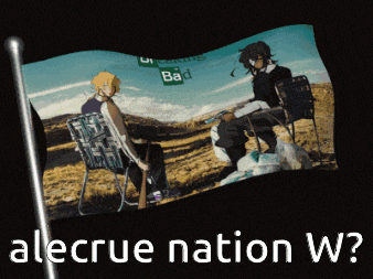 a flag with breaking bad on it is being waved