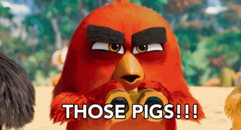 Those Pigs Mad GIF - Those Pigs Mad Angry GIFs