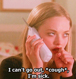 Sick Cough Mean Girls GIF - Mean Girls Karen Smith Amanda Seyfried GIFs