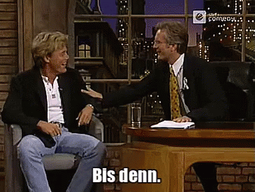 Bohlen Bis Denn GIF - Bis Denn Dieter Bohlen Harald Schmidt GIFs