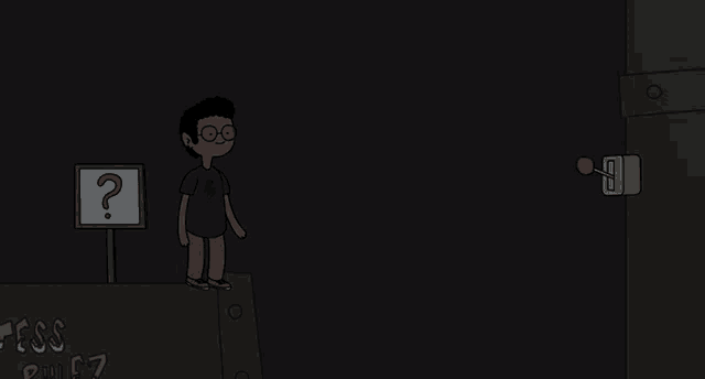 a cartoon of a boy wearing a shirt that says ' i 'm a wizard ' on it