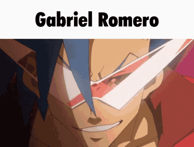 gabriel romero is the name of the anime character in this picture