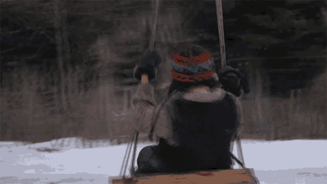 Riding A Swing Disperse GIF - Riding A Swing Disperse Kites Song GIFs