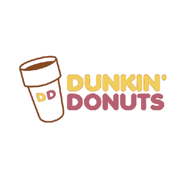 a donut with pink and yellow sprinkles on a pink background