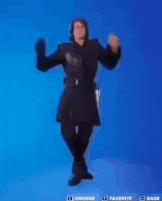 a person is dancing in a video game with the words " every single one of them " above them