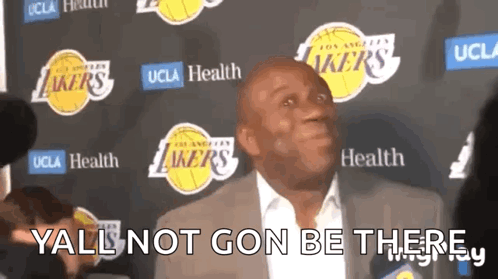 Magic Johnson Earvin GIF - Magic Johnson Earvin Im Not The One To Be Here GIFs
