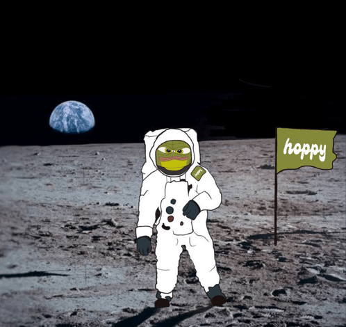 Hoppy Astronaut GIF - Hoppy Astronaut Hoppy Coin GIFs