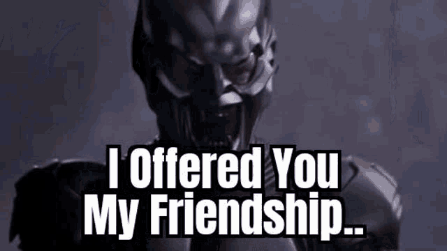 Offered You Friendship Spit On My Face GIF - Offered You Friendship Spit On My Face Spider Man GIFs