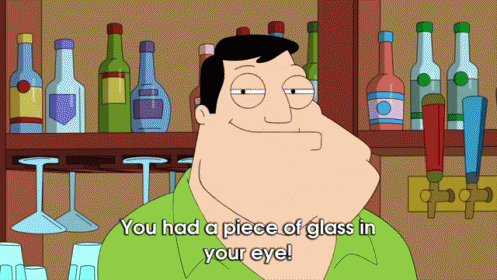 Don'T Fall For The Charmers GIF - American Dad Shimmering Eye GIFs