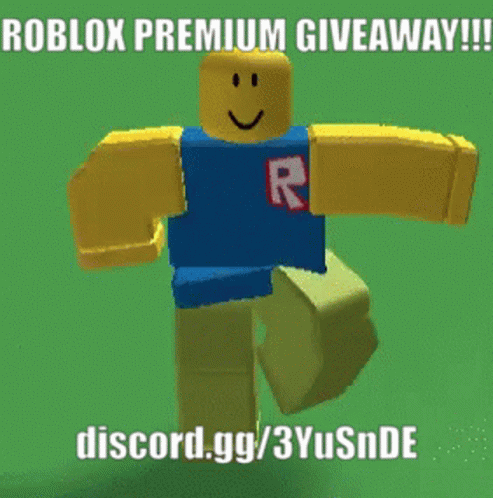 Roblox Premium Giveaway Funny GIF - Roblox Premium Giveaway Funny Dancing GIFs
