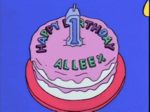 Alelex Bolo Homer Happy Birthday Alexis GIF - Alelex Bolo Homer Happy Birthday Alexis GIFs