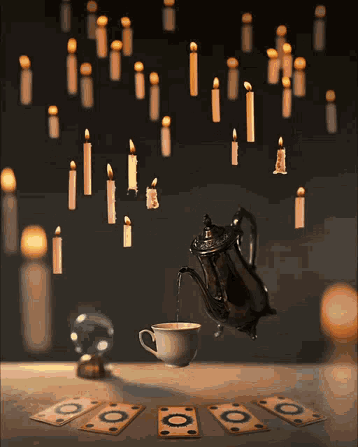 Magical Halloween GIF - Magical Halloween Cup Of Tea GIFs