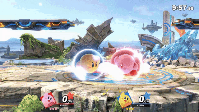 Kirby Super Smash Bros GIF - Kirby Super Smash Bros Game GIFs