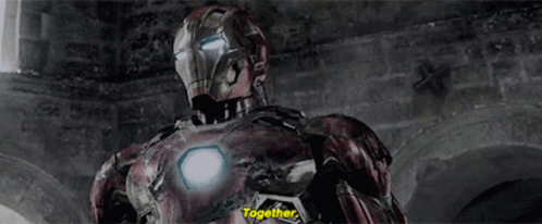 Iron Man Together GIF - Iron Man Together Team GIFs