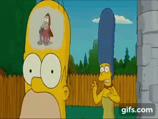 The Simpsons Homer GIF - The Simpsons Homer Day Dreaming GIFs