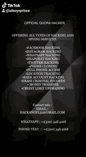Hacking Offering All Types Of Hacking GIF - Hacking Offering All Types Of Hacking Tiktok GIFs