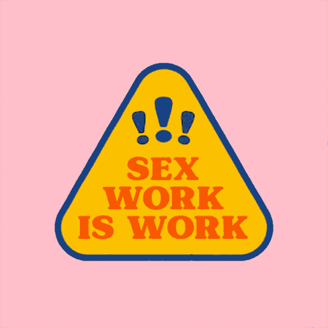 a yellow and blue triangle sign that says work should be safe