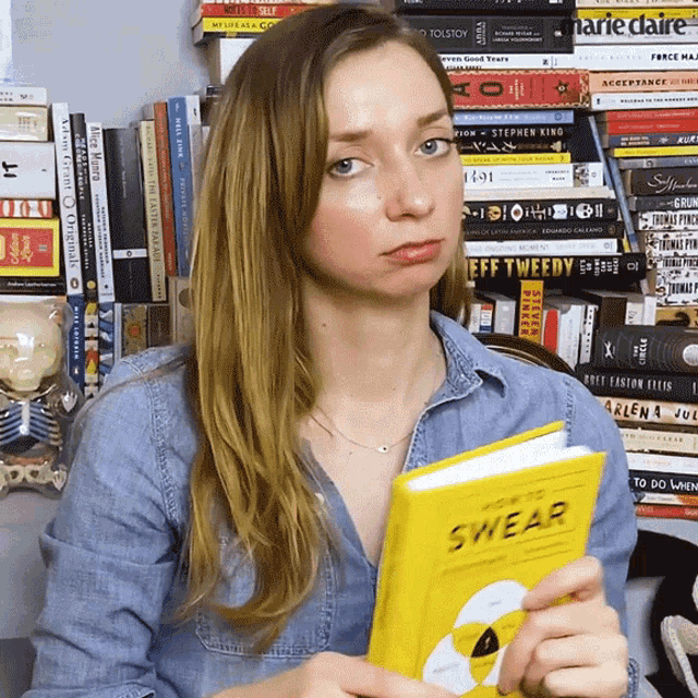 Not Too Sure About That Lauren Lapkus GIF - Not Too Sure About That Lauren Lapkus Marie Claire GIFs