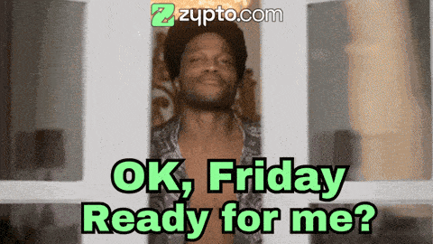 a picture of a shirtless man with the words ok friday ready for me below him