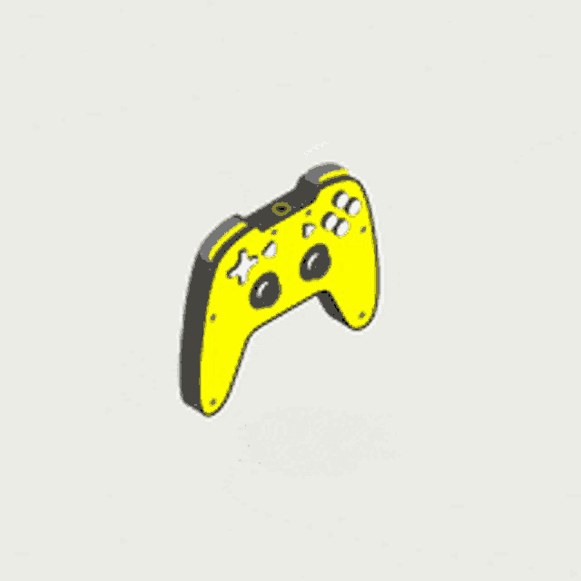 an isometric illustration of a video game controller with buttons and icons .