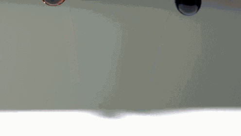 Water On A Hydrophobic Surface GIF - Hydrophobic Water Red GIFs